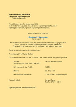 INFO - Schwäbischen Albverein