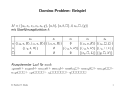 Domino-Problem: Beispiel
