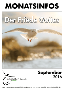 Der Friede Gottes - Freie Christengemeinde Bielefeld