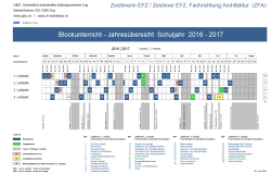 Jahres&uuml;bersicht / Termine 2016/2017 PDF