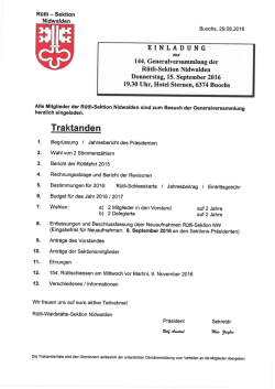 GV R&uuml;tlisektion NW - Sch&uuml;tzengesellschaft B&uuml;ren Oberdorf