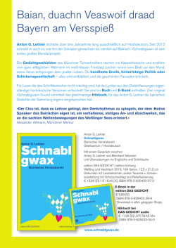 Infoblatt!