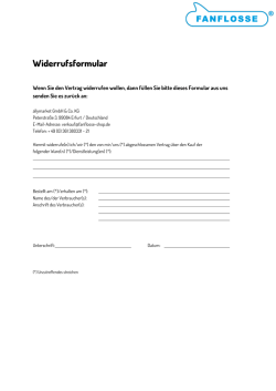 Widerrufsformular