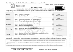 speiseplan - CJD Kaltenstein