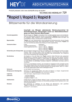 Rapid1/Rapid3/Rapid8
