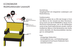 ECONOMIZER Multifunktionaler Lesestuhl