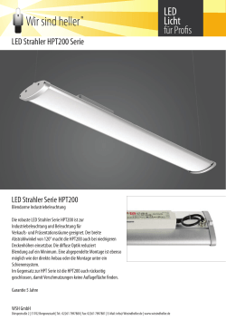 LED Strahler HPT200 Serie