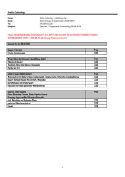Unser Angebot am 08.09.2016 als PDF.