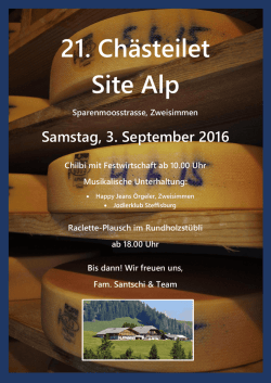 Infos - Jodlerklub Steffisburg
