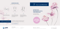 CerumWORX Flyer (PDF 629 KB) - Presse