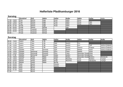 Helferliste: Hamburgerstand 2016