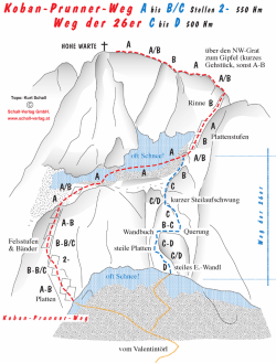 Hohe Warte N-Topo