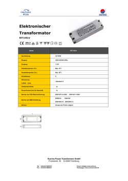 EI-Kernsformatoren