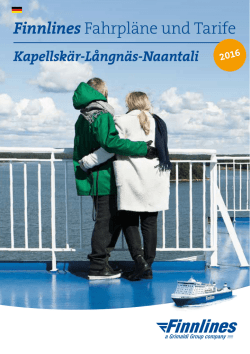 Der Fähr-Katalog 2016