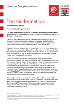 im Rathaus Hessisch-Lichtenau PM 36b/2016 September 2016