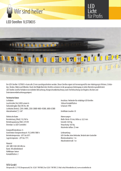 LED Streifen 1LST0035