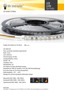 LED Streifen 1LST0026