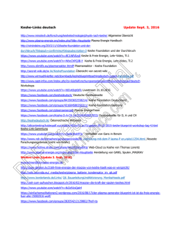 Keshe-Linkliste