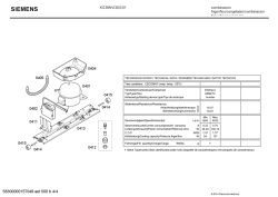 Page 1 KGZ9NWZOG/01 COmbinaCiCr SIEMENS frigorifico