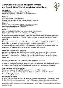 herunterladen - Verein der Rotwildj&auml;ger im Odenwald eV