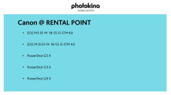 Canon @ RENTAL POINT