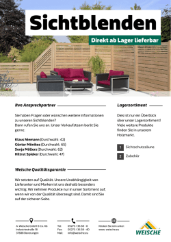Direkt ab Lager lieferbar