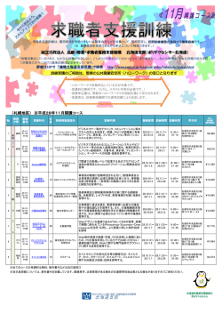 札幌地区 - 独立行政法人 高齢・障害・求職者雇用支援機構