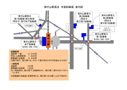 東村山駅周辺駐輪場案内図（PDF：215KB）