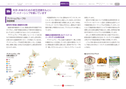 共存・共栄のための相互信頼をもとに パートナーシップを