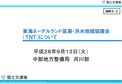 東海ネーデルランド高潮・洪水地域協議会について