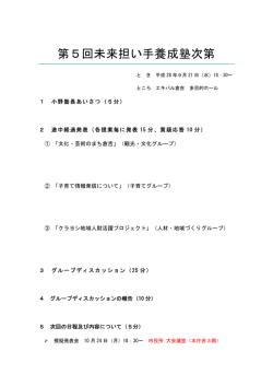 別添次第