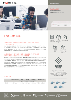 FortiGate 30E