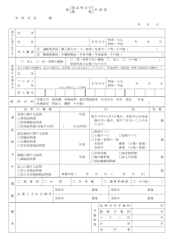 （閲覧）申請書 (ファイル名：shinseisyo サイズ：119.87KB)