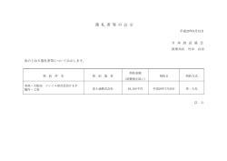 本部・大阪局 ファイル形式受信FEP 製作・工事