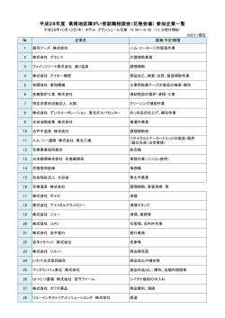 花巻会場 - 岩手労働局