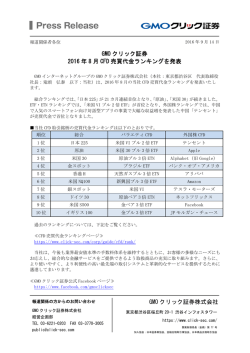 印刷用 - GMOクリック証券