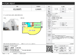 リアルプラザ 東大和市中央[マンション(居住用) 3階 1LDK 6.3万円]