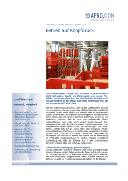 Betrieb auf Knopfdruck