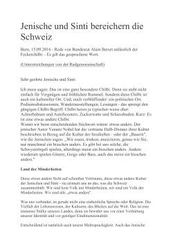 PDF Berset-Rede - Radgenossenschaft der Landstrasse
