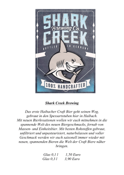 Shark Creek Brewing - Hotel und Restaurant Spessartstuben