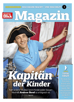 Grosses Interview im Sonntagsblick