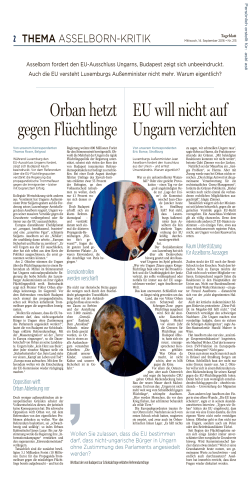 Tageblatt, Ausgabe: Tageblatt, vom: Mittwoch, 14. September