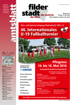 Amtsblatt KW 19, 13. Mai