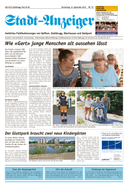 Gert» junge Menschen alt aussehen lässt - Stadt