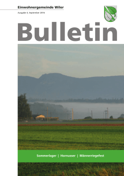Bulletin Wiler 3_16