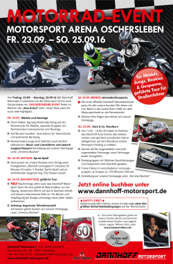motorrad-event motorsport arena oschersleben fr. 23.09. – so. 25.09
