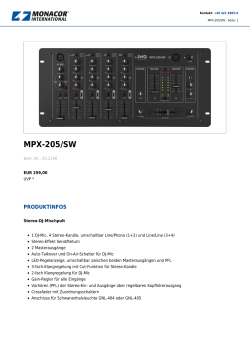 MPX-205/SW
