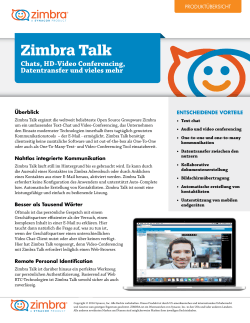 Zimbra Talk - S3 amazonaws com