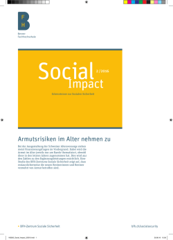 Impact - Berner Fachhochschule