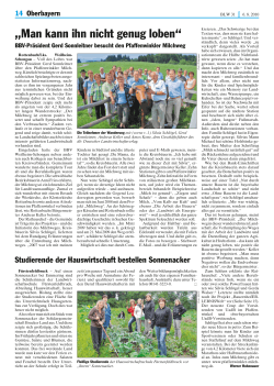 Bayerisches Landwirtschaftsblatt